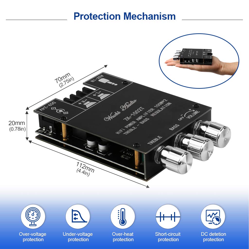 ARRAROWN ZK-1002T app control feature enables easy adjustments