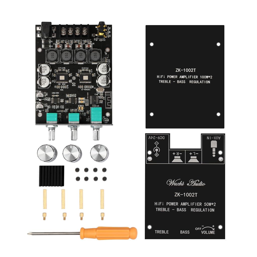 ARRAROWN ZK-1002T protective panel and screws for secure installation