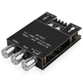 ARRAROWN ZK-502T Bluetooth connection enables wireless playback for DIY home speakers