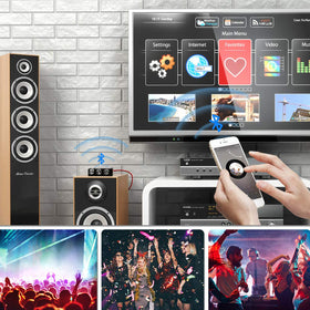 ARRAROWN ZK-502T dual-channel output delivering 50W+50W for clear sound