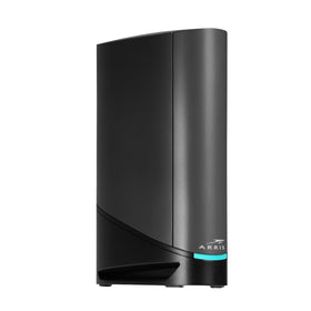 ARRIS G36-RB front view showing a compact, efficient modem-router for home use.