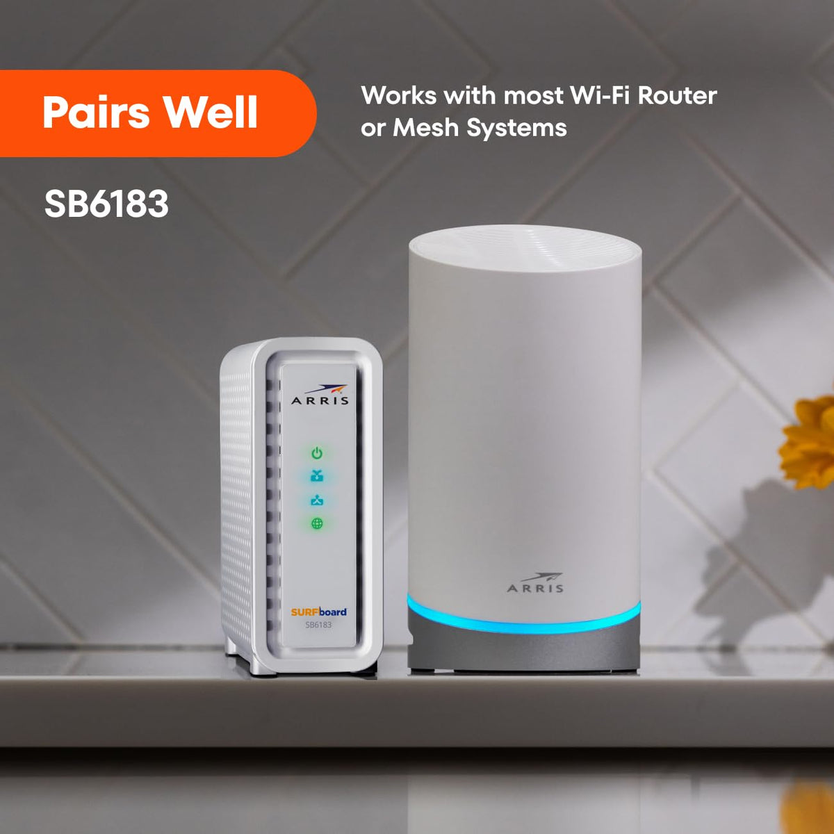 ARRIS SB6183 compatibility chart with major US providers