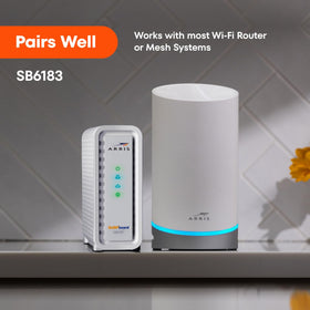 ARRIS SB6183 compatibility chart with major US providers