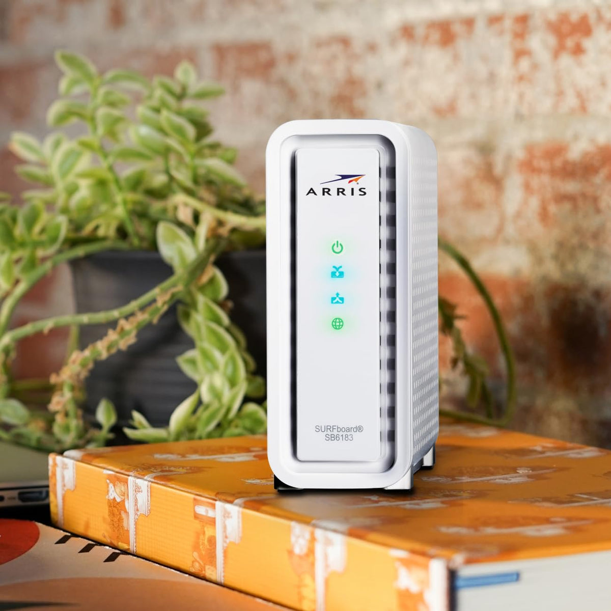 ARRIS SB6183 connected to router to extend home Wi‑Fi