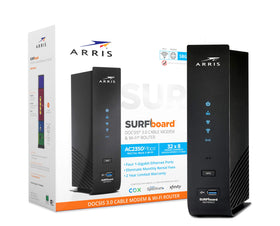 ARRIS SBG7600AC2 modem-router combo for high-speed home connectivity.