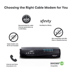ARRIS SBV3202 two-year warranty and support options