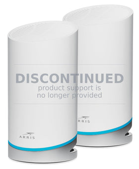 ARRIS Surfboard mAX mesh coverage map shows improved whole-home connectivity and fewer dead zones