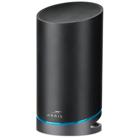 ARRIS Surfboard mAX Pro W133 front view showing tri-band mesh for entire home Wi-Fi coverage.