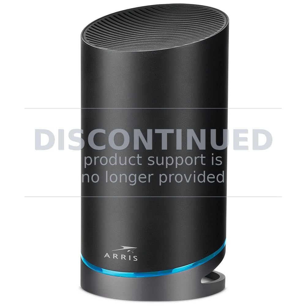 ARRIS Surfboard mAX Pro W133 setup view highlights easy app setup and network control.