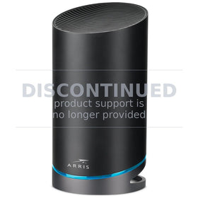 ARRIS Surfboard mAX Pro W133 setup view highlights easy app setup and network control.