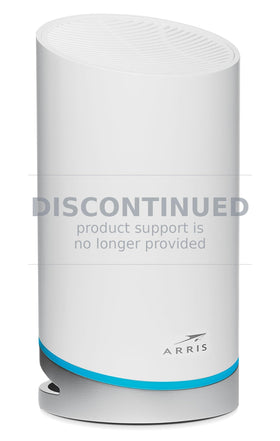 ARRIS Surfboard mAX W21 router setup highlights quick, secure installation.