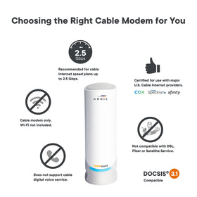 ARRIS SURFboard S33 setup with a router for fast home internet