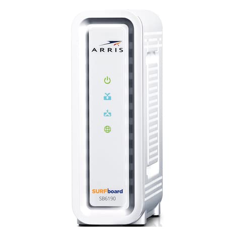 ARRIS Surfboard SB6190 app setup screen highlights easy activation