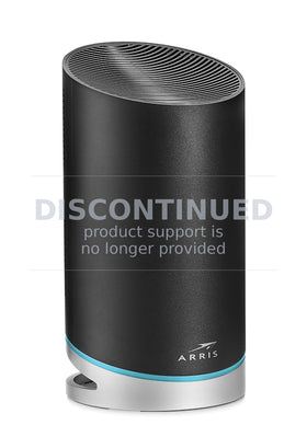ARRIS SURFboard mAX app on smartphone displaying parental controls and network performance