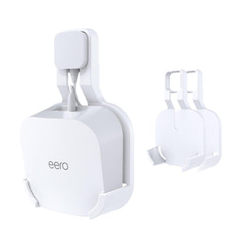 ARSUNOVO wall mount for eero 7 provides discreet outlet mounting and tidy cables.