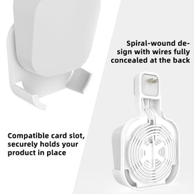 ARSUNOVO vertical mounting design for eero 7 optimizes Wi-Fi coverage across rooms.