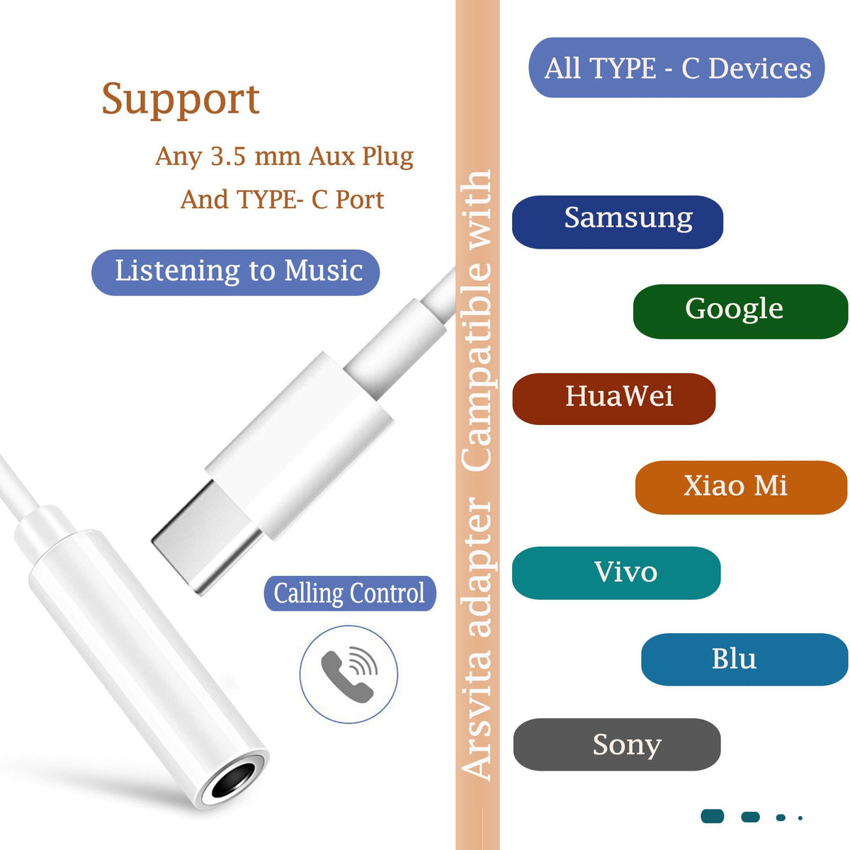 Arsvita gold-plated contacts minimize signal loss for cleaner sound