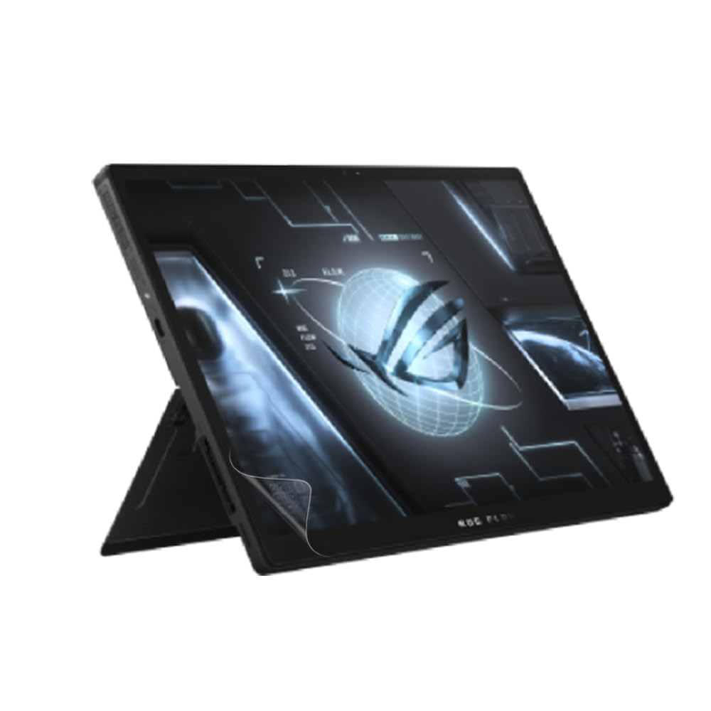 Artemis Shields anti glare matte protector on ASUS ROG Flow Z13, glare reduced for clarity
