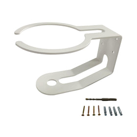 ArthurTool front view of bracket holding UniFi device, secure mounting benefit
