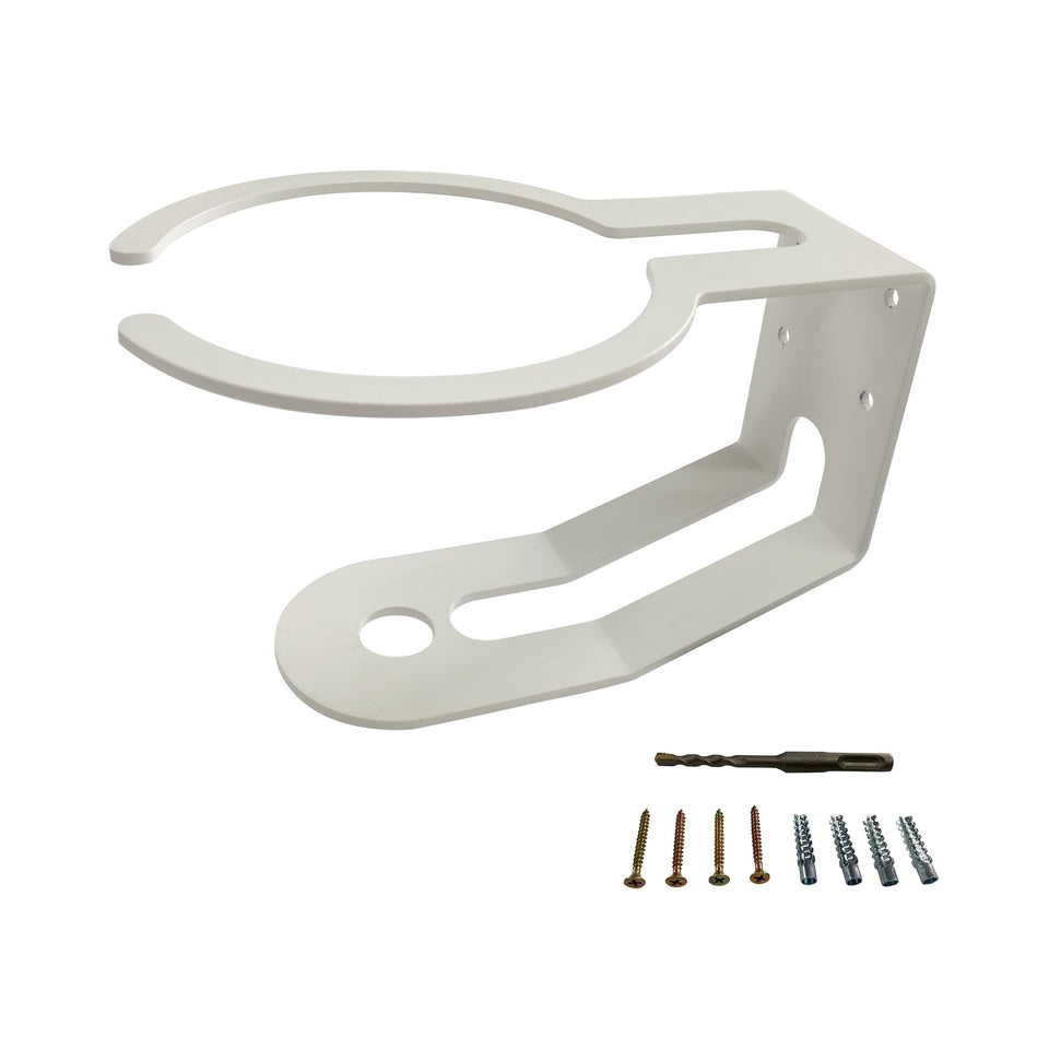 ArthurTool front view of bracket holding UniFi device, secure mounting benefit