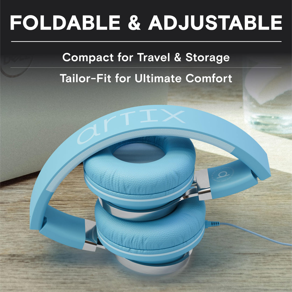 ARTIX CL750 fabric-wrapped cable detail resisting tangles and wear