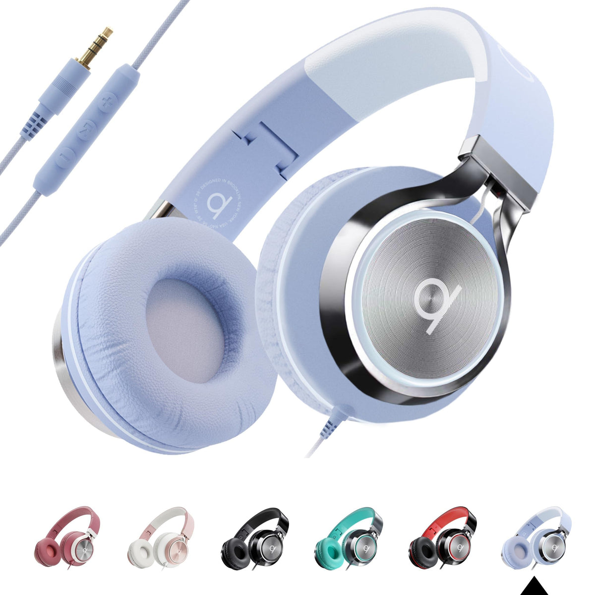 ARTIX CL750 front view showing headphones and 3.5mm plug for universal use