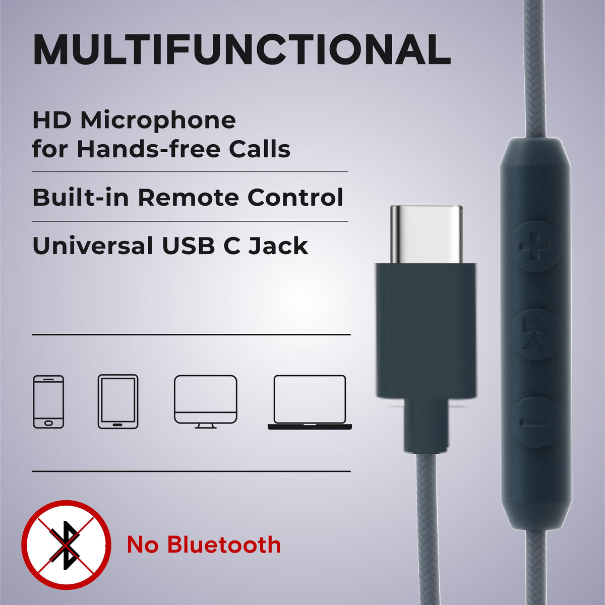 ARTIX CL750 plugged into iPhone showing USB-C plug compatibility and plug-and-play use