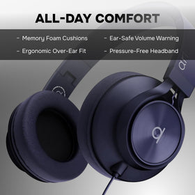 ARTIX side profile on ear displaying secure fit and noise isolation