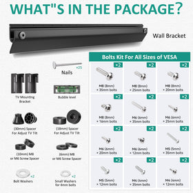 Artressel TV wall mount keeps the screen centered for game nights.
