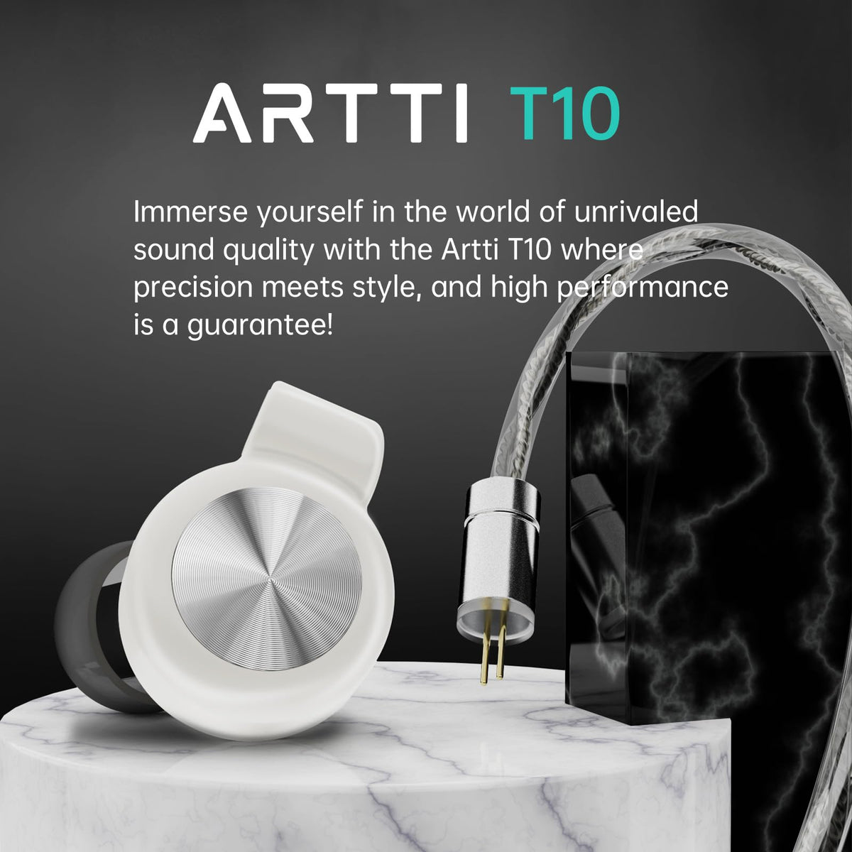 ARTTI T10 dual-magnet circuit emphasizes dynamic magnetic flux for vibrant music