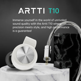 ARTTI T10 dual-magnet circuit emphasizes dynamic magnetic flux for vibrant music
