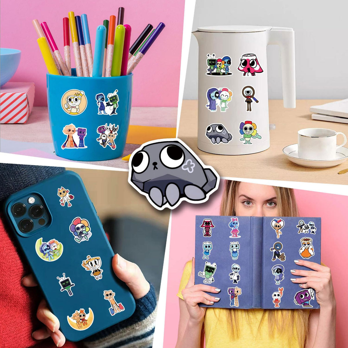 Artvibe Dandys World scrapbook sticker inspires creative, eye-catching layouts.