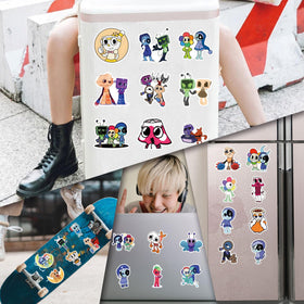 Artvibe Dandys World sticker prints deliver high-contrast visuals for everyday wear.