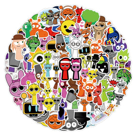 Artvibe Sprunki notebook decals create cheerful page accents.