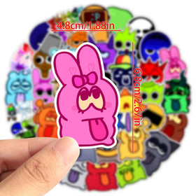 Artvibe Sprunki stickers on notebooks, vibrant designs for easy style updates.