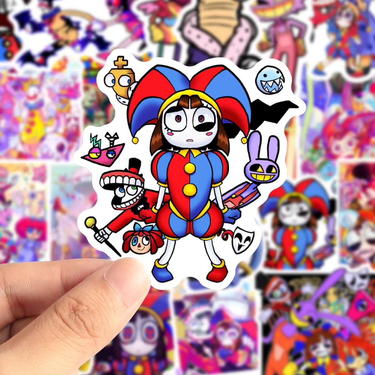 Artvibe TADC Jax water bottle sticker design for playful durability.