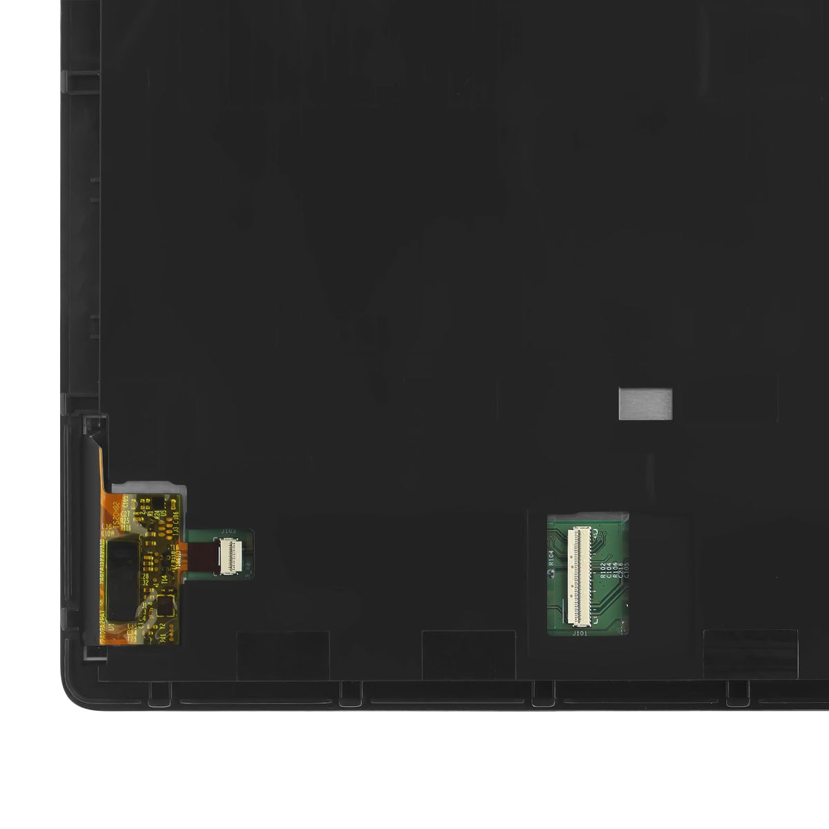 ARUISIFX Lenovo 10e bezel assembly close-up shows precise fit.
