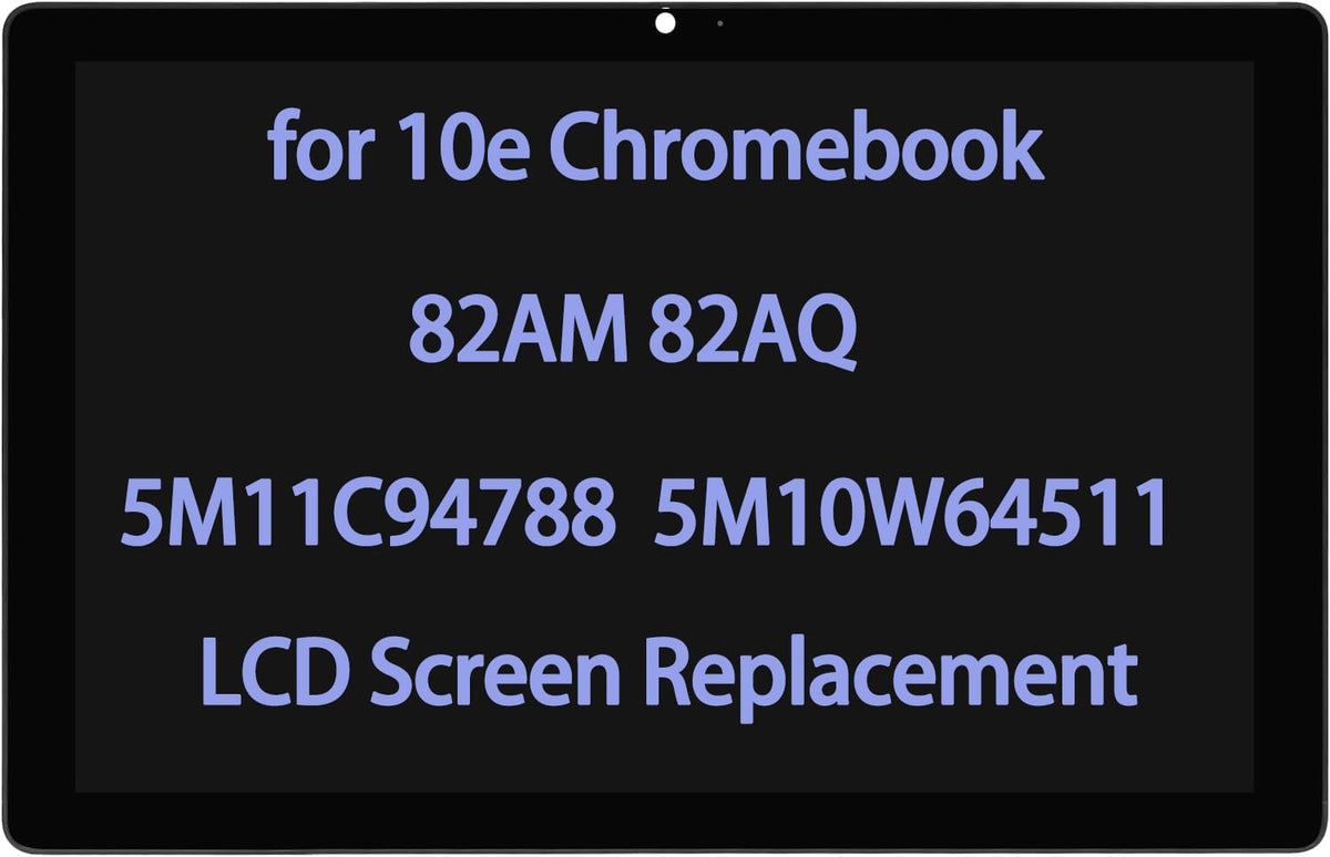 ARUISIFX Lenovo 10e LCD display front view for crisp tablet visuals.