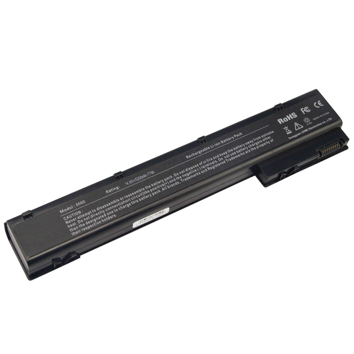 ARyee 14.8V 5200mAh battery for HP EliteBook replacements, reliable on-the-go power