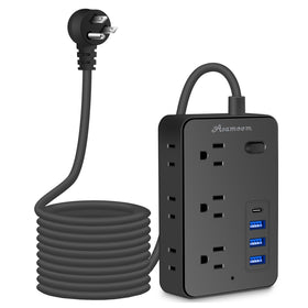 Asamoom surge protection rated at 1700 joules for device safety