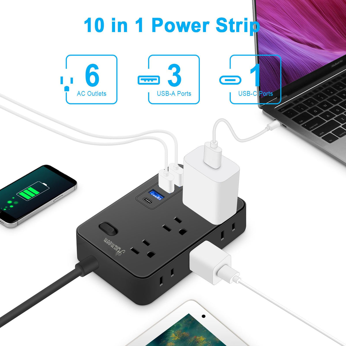 Asamoom cord end and plug area showing build quality and safety
