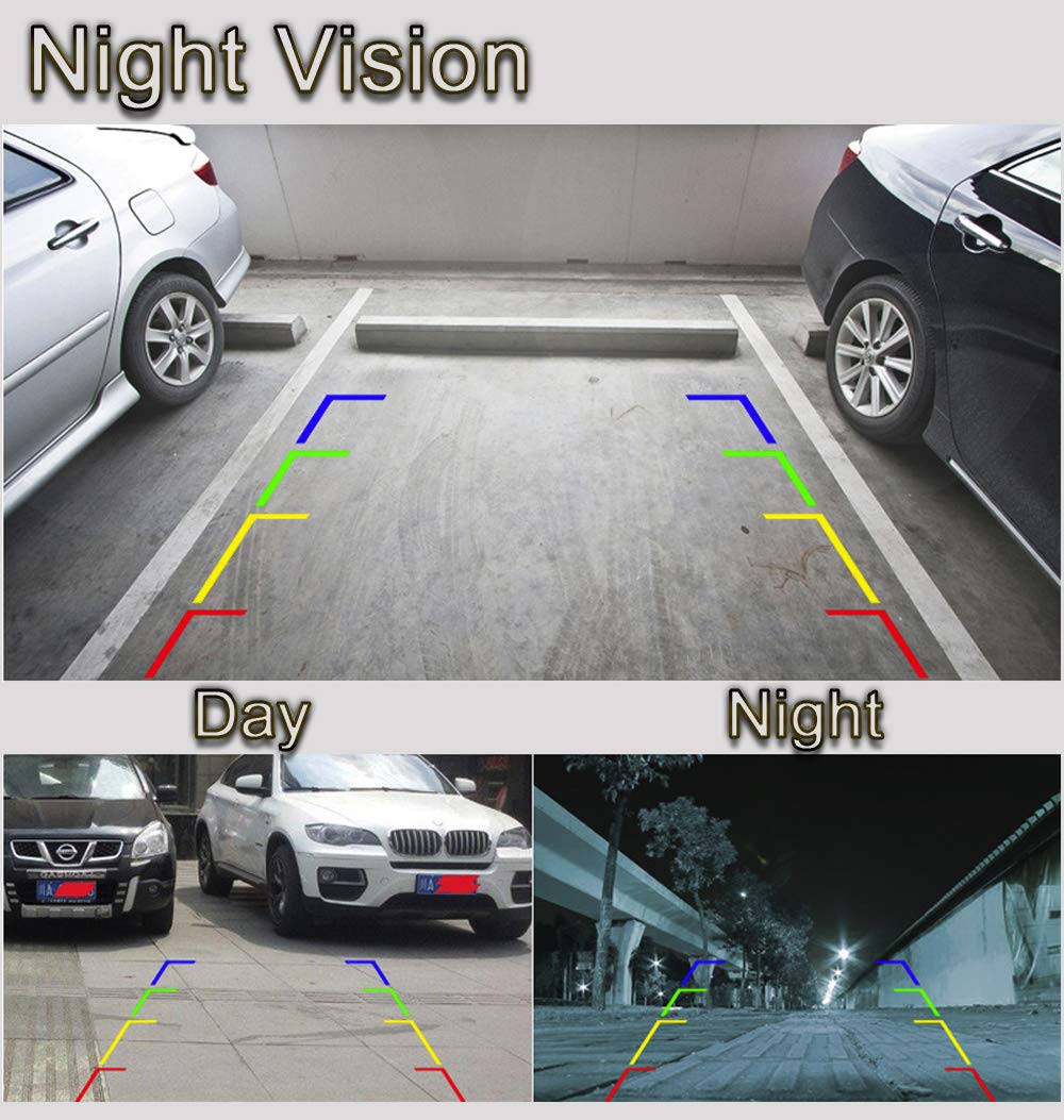 aSATAH IP68 waterproof rear view camera, rugged for bad weather