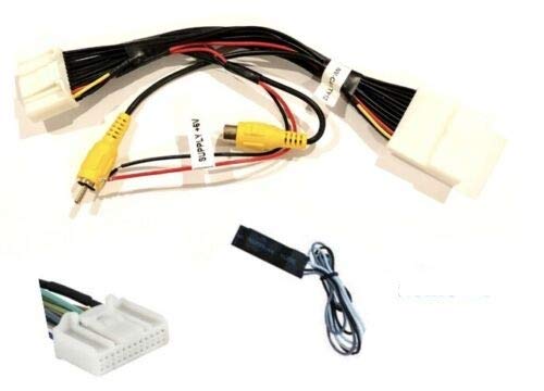 ASC Audio factory camera retention harness preserves the factory backup view with aftermarket radios