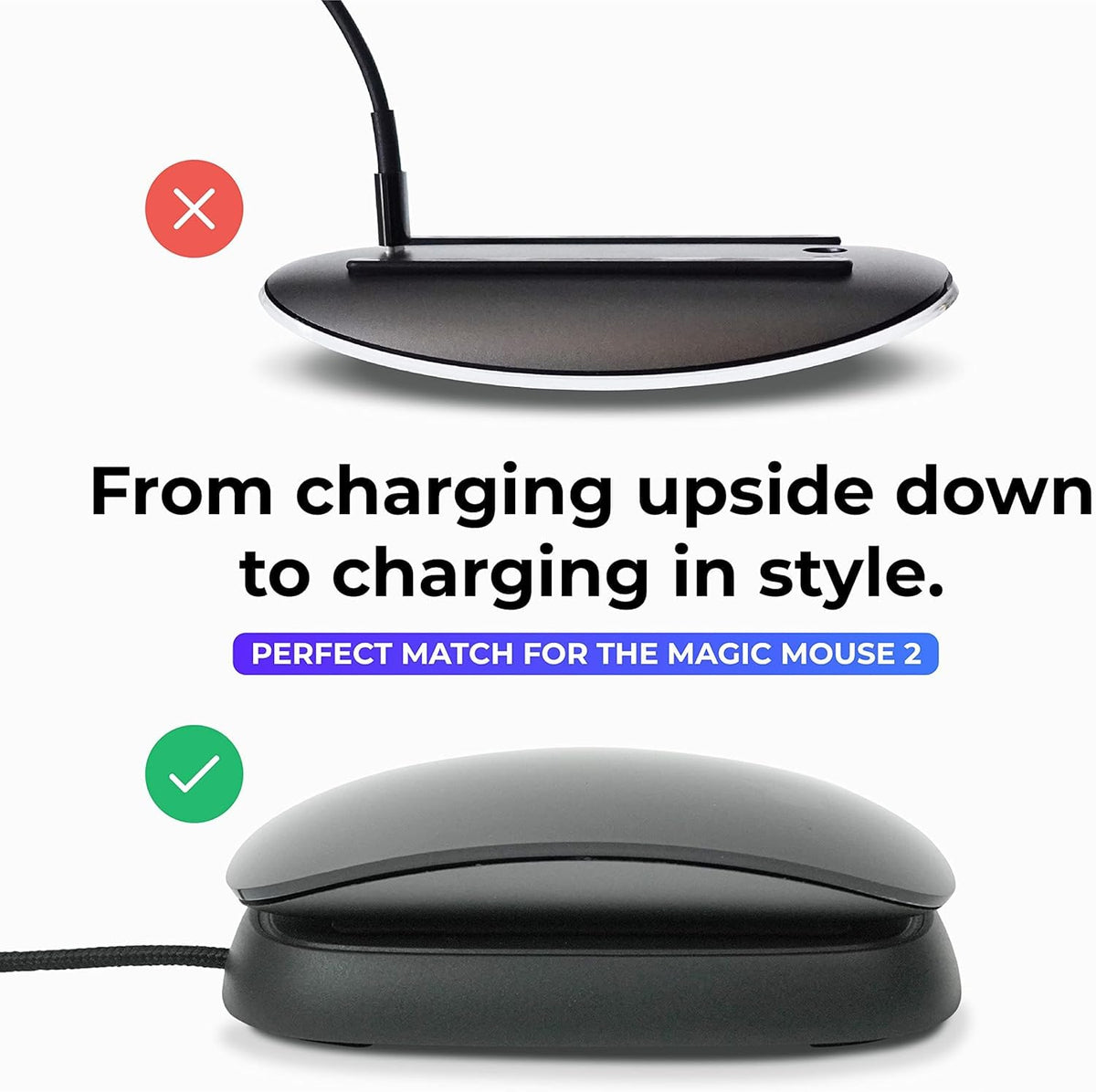 Ascrono closeup of Lightning connector demonstrating secure contact and fast charging