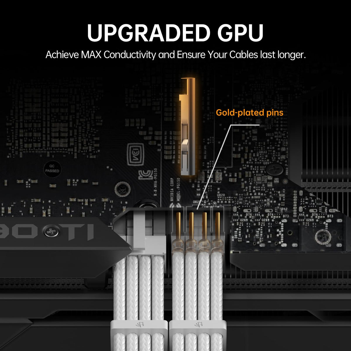 AsiaHorse 24pin ATX extension cable with combs for easier motherboard connection