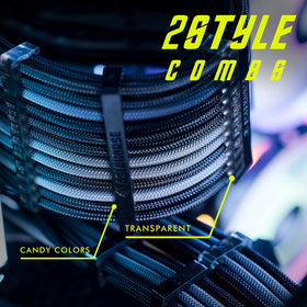 AsiaHorse 4+4 EPS cable near CPU socket for reliable motherboard power