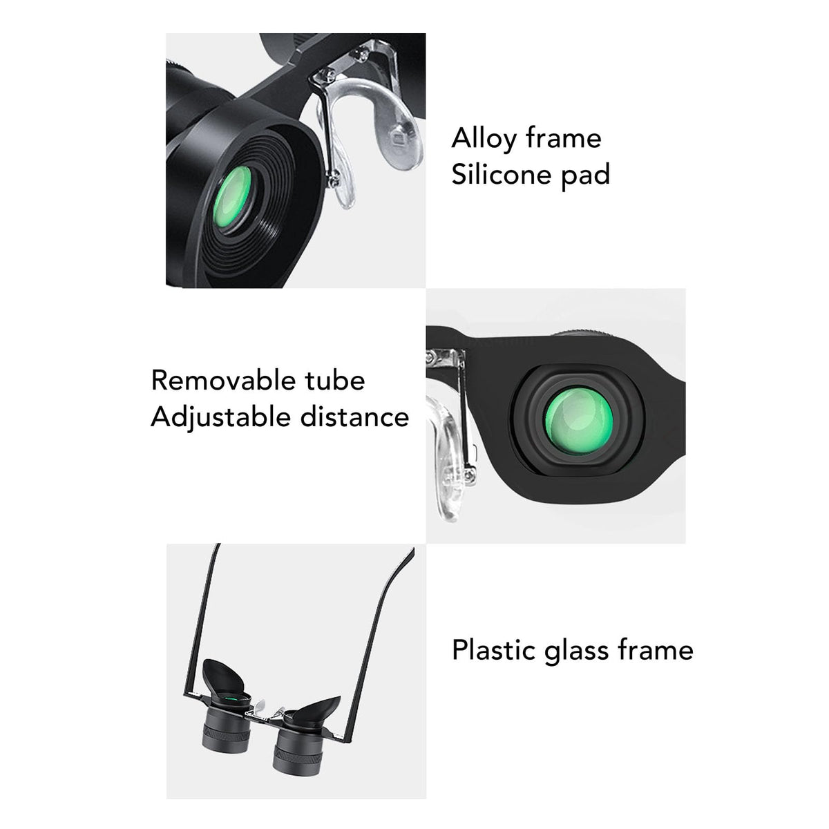 Asixxsix used during fishing to spot floats and surface activity