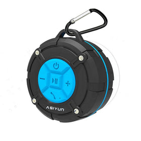 ASIYUN Shower Speaker with suction cup for secure shower mounting and easy listening.