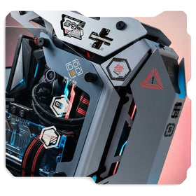 ASKINAMI Chrono-Chrome durable stickers with strong adhesive for smooth surfaces