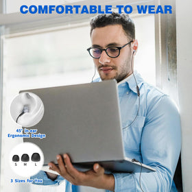 Durable anti-tangle TPE cable for easy handling